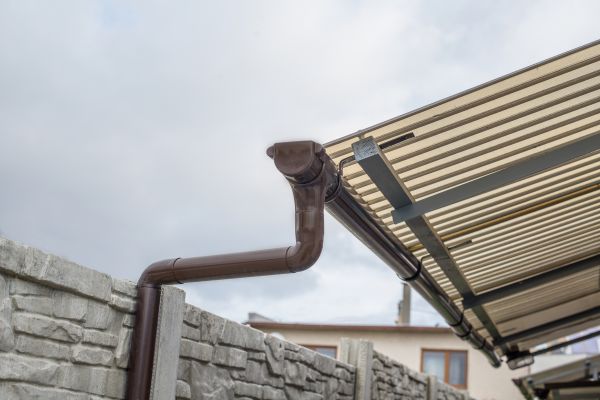 Plastic Downspout Installation in Tacoma