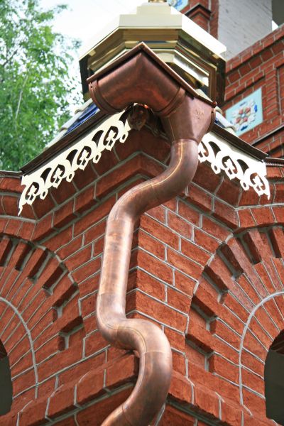 Church Downspout Installation in Tacoma